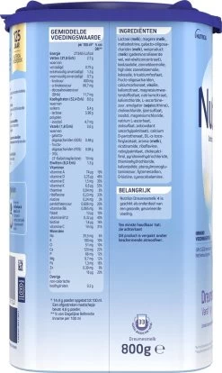 Nutrilon 4 Dreumesmelk – Flesvoeding Vanaf 1 Jaar – 800g -Babyproducten 716x1200 9
