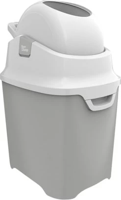 DiaperChamp ONE - Soft Silver - Standaard Luieremmer -Babyproducten 727x1200 5