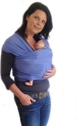 Smallvips Draagdoek Taupe - Rekbare Draagdoek Van Bamboo - Heerlijk Zacht En Koel - Ergonomisch Dragen -Babyproducten 728x1200 4