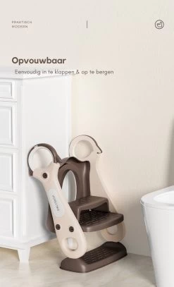 OwlyShop Pinguïn WC Verkleiner Met Trapje - Opvouwbare Toiletverkleiner - Toilet Trainer Met Trapje Voor Jongens & Meisjes - Urinoirs Voor Kind & Peuter Van 2 Tot 7 Jaar -Babyproducten 728x1200 6