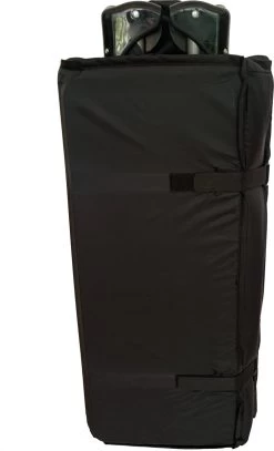 Cabino Campingbedje / Reisbed Set Inclusief Comfortabel Matras 60x120cm Zwart -Babyproducten 729x1200 1