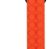 Bijtketting - Kauwketting | Bouwblokje Patroon Oranje -Babyproducten 730x1200