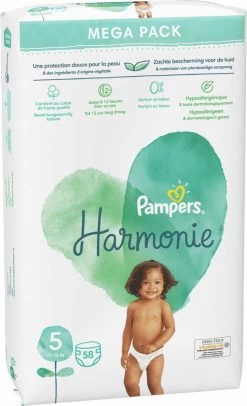 Pampers® Pampers Harmonie Luiers Maat 5 - 58 Luiers -Babyproducten 730x1200 6