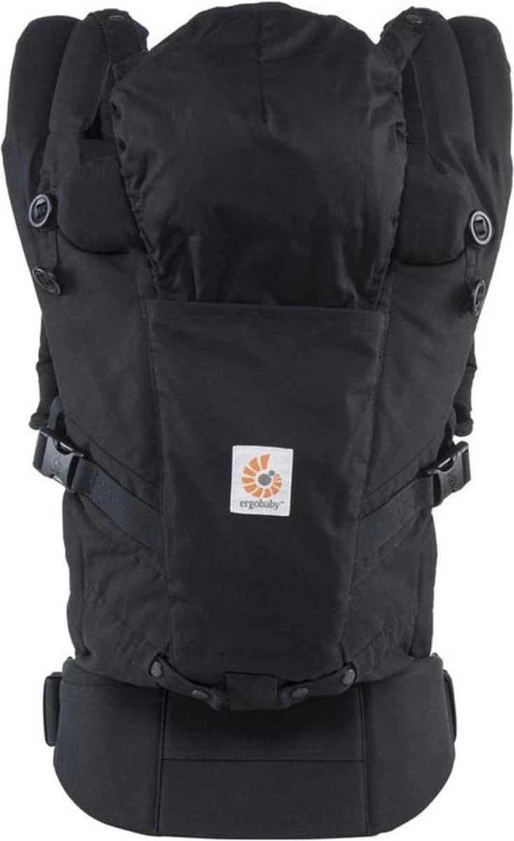 Ergobaby Adapt Ergonomische Draagzak Baby - Black 8 Ergobaby Adapt Ergonomische Draagzak Baby - Black - Afbeelding 6