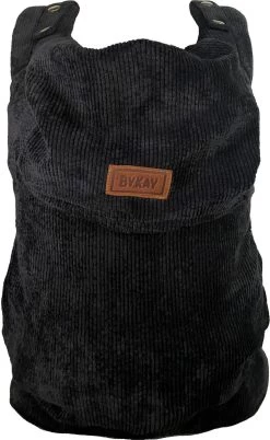 ByKay - Draagzak - Click Carrier Classic - Ribbed Velvet Smoky Black -Babyproducten 737x1200 4