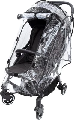 Hamilton By Yoop Buggy Regenhoes - Waterdicht Winddicht En Stofdicht Regenscherm Met Klittenbandsluiting - Transparant Weerschild Kinderwagen -Babyproducten 738x1200 4