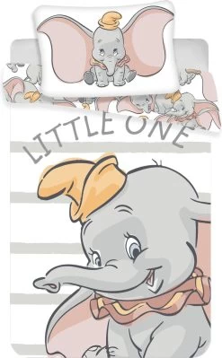 Disney Dumbo Little One BABY Dekbedovertrek - 100x135 Cm - Multi - Copy -Babyproducten 743x1200 6