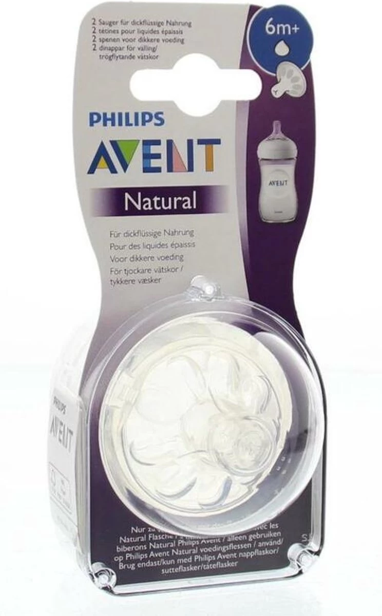 Philips Avent SCF046/27 Natural Speen - 6m+ - 2stuks 13 Philips Avent SCF046/27 Natural Speen - 6m+ - 2stuks - Afbeelding 11