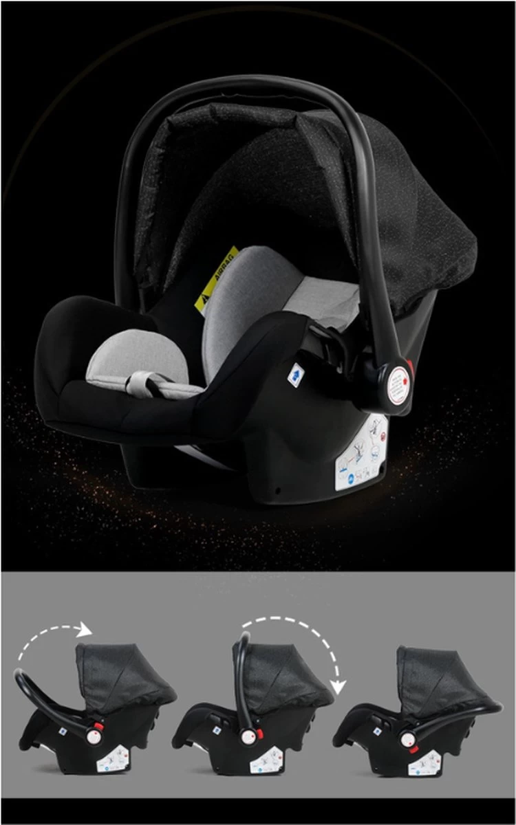 Merkloos 3 In 1 Kinderwagen - Buggy - Opklapbare Wandelwagen - Opvouwbaar - Kinderwagen 3 In 1 - Wandelwagen - Kinderwagens - Kinderwagen 3 In 1 Incl Autostoel - Wandelwagen Baby - Maxi-Cosi 16 Merkloos 3 In 1 Kinderwagen - Buggy - Opklapbare Wandelwagen - Opvouwbaar - Kinderwagen 3 In 1 - Wandelwagen - Kinderwagens - Kinderwagen 3 In 1 Incl Autostoel - Wandelwagen Baby - Maxi-Cosi - Afbeelding 14