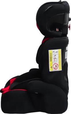 Cabino Autostoel Groep 1/2/3 (9-36kg) - Zwart-Rood -Babyproducten 752x1200 2