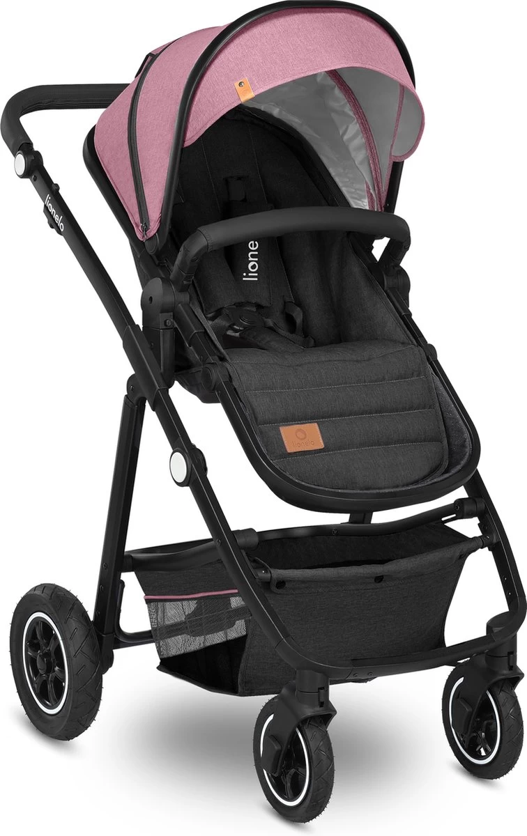 Lionelo Amber 3in1 - Kinderwagen - XXL SET - Incl. Autostoel - 0-22kg 11 Lionelo Amber 3in1 - Kinderwagen - XXL SET - Incl. Autostoel - 0-22kg - Afbeelding 9