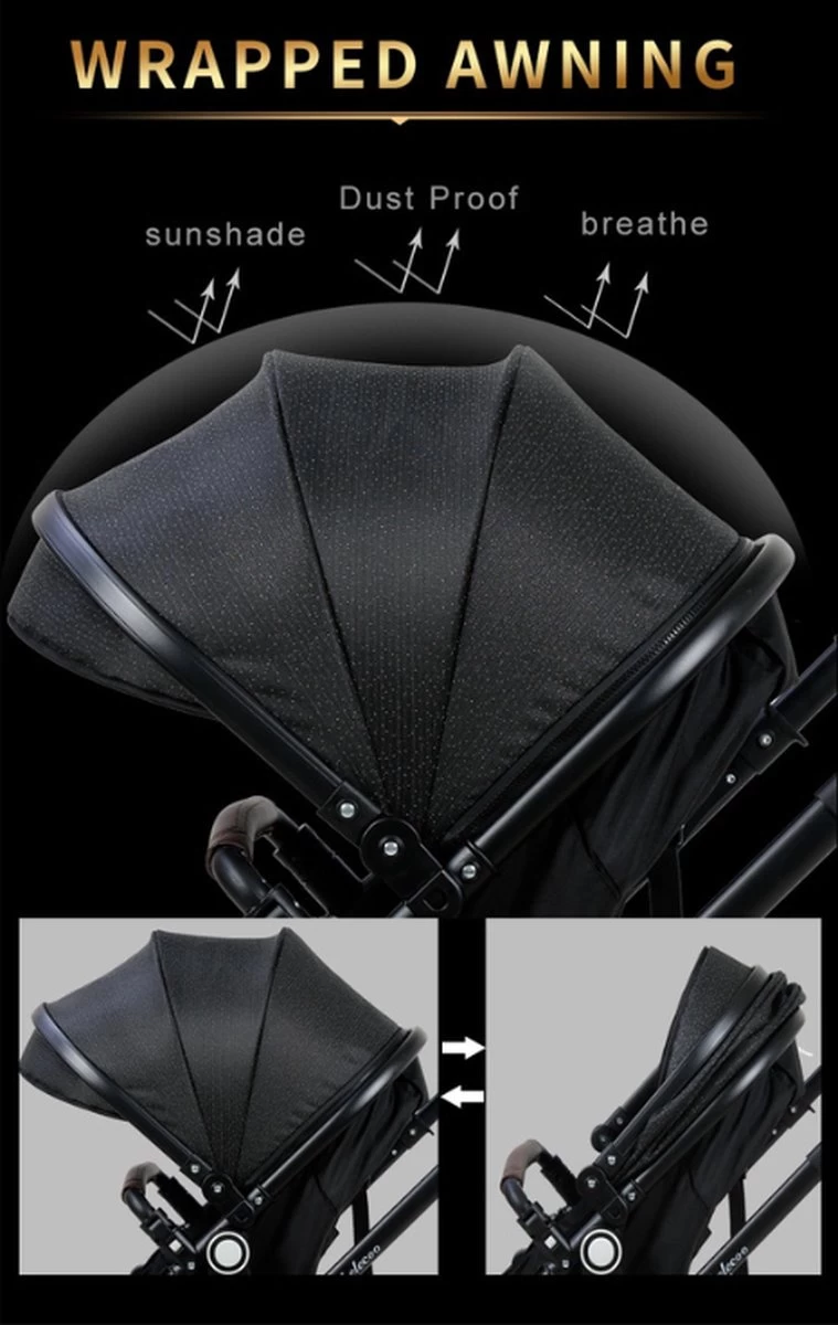 Merkloos 3 In 1 Kinderwagen - Buggy - Opklapbare Wandelwagen - Opvouwbaar - Kinderwagen 3 In 1 - Wandelwagen - Kinderwagens - Kinderwagen 3 In 1 Incl Autostoel - Wandelwagen Baby - Maxi-Cosi 7 Merkloos 3 In 1 Kinderwagen - Buggy - Opklapbare Wandelwagen - Opvouwbaar - Kinderwagen 3 In 1 - Wandelwagen - Kinderwagens - Kinderwagen 3 In 1 Incl Autostoel - Wandelwagen Baby - Maxi-Cosi - Afbeelding 5