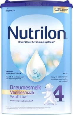 Nutrilon 4 Vanille Dreumesmelk – Flesvoeding Vanaf 1 Jaar – 800g -Babyproducten 767x1200 5