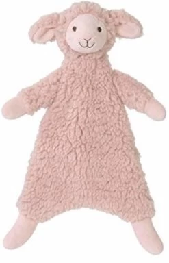 Happy Horse Lam Lotus Knuffeldoekje - Perzikroze - Baby Cadeau -Babyproducten 772x1200