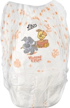 Etos Woezel & Pip Luierbroekjes - XXL - Maat 7 - 17+ Kg - 54 Stuks (3 X 18 Stuks) -Babyproducten 777x1200 12