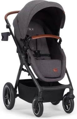 Kinderkraft B-Tour Ash Grey 3-in-1 Combi Kinderwagen Incl. Autostoel KSBTOU00DGR3000 -Babyproducten 779x1200 3