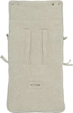 Meyco Knit Basic Voetenzak - Sand Melange -Babyproducten 781x1200 4