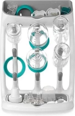 OXO Tot Flessendroogrek Baby - Compact Flessenrek - Flessenrek Baby - Afdruiprek Babyfles - Droogrek Flessen Baby -Grey -Babyproducten 782x1200 17