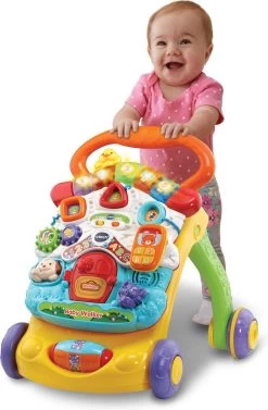 VTech 2 In 1 Baby Walker - Educatief Babyspeelgoed - Loopwagen Met Licht -Babyproducten 787x1200 1