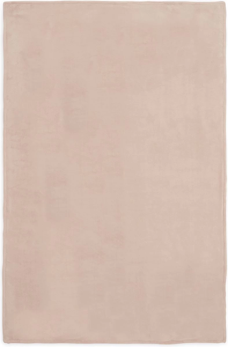 Jollein Baby Deken Ledikant 100x150cm River Knit - Pale Pink/Coral Fleece 8 Jollein Baby Deken Ledikant 100x150cm River Knit - Pale Pink/Coral Fleece - Afbeelding 6
