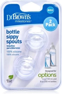 Dr. Brown's Sippy Spout Standaardfles - Transition Bottle - 2 Stuks 15 Dr. Brown's Sippy Spout Standaardfles - Transition Bottle - 2 Stuks -Babyproducten 795x1200 7