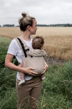 Pure Baby Love Draagzak Baby Click & Go Sand - Mt 50 T/m 86