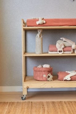 Jollein Hydrofiel Multidoek Meadow 70x70cm - Rosewood - 3 Stuks -Babyproducten 799x1200 154