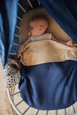 Jollein Baby Deken Ledikant Basic Knit 100x150cm - Pale Pink -Babyproducten 799x1200 90