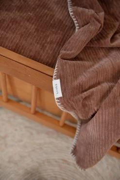 Koeka Baby Dekentje Wieg Flanel Vik - Bruin - 75x100cm -Babyproducten 799x1200 93