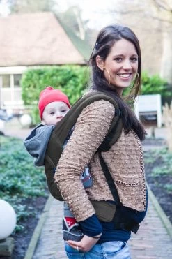 Praktische Draagzak Baby - Donkergrijs - Babydrager - Buikdrager En Rugdrager - Opbergtas Inbegrepen -Babyproducten 800x1200 124