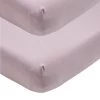 Meyco Jersey Hoeslaken Ledikant - 2-pack - Lilac - 60x120cm -Babyproducten 800x1200 243