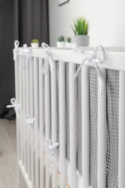 Sensillo Bedbumper - Bed Zijbeschermers - Anti Stootrand - Bedomrander [180x30 Cm] -Babyproducten 800x1200 257