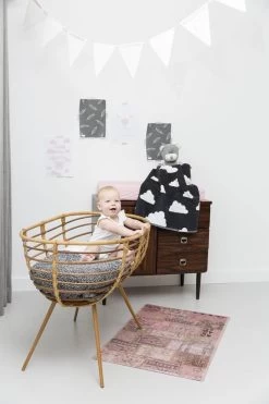 Meyco Wiegdeken Relief Mixed - Zand - 75x100 Cm -Babyproducten 800x1200 287