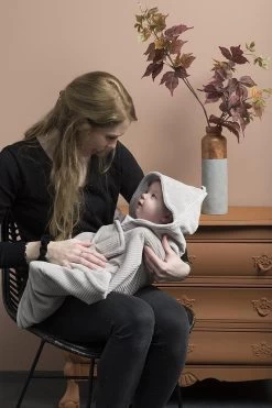 Baby's Only Wikkeldeken - Omslagdoek Baby Sense - Teddy Voering - Vintage Blue - 75x75 Cm - Geschikt Voor Drie- En Vijfpuntsgordel -Babyproducten 800x1200 312