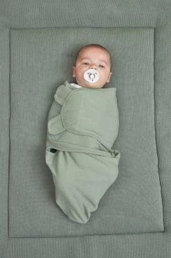 Meyco Uni Swaddlemeyco Inbakerdoek - Forest Green - 4-6 Maanden -Babyproducten 800x1200 365