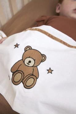 Meyco Teddy Bear Ledikant Laken - Toffee - 100x150cm -Babyproducten 800x1200 407