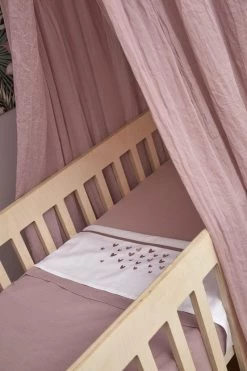 Meyco Hearts Ledikant Laken - Lilac - 100x150cm -Babyproducten 800x1200 440