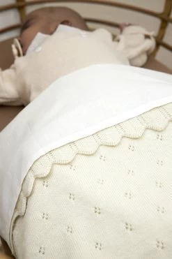 Meyco Uni Wieglaken - 2-pack - Offwhite - 75x100cm -Babyproducten 800x1200 443