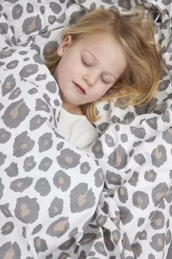 Meyco Panter Dekbedovertrek Ledikant - Neutral - 100x135cm -Babyproducten 800x1200 477