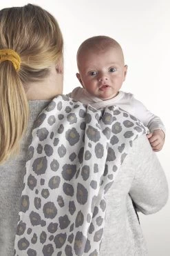 Meyco Panter Swaddle - 3-pack - Hydrofiel - Neutral/grey - 120x120cm -Babyproducten 800x1200 563