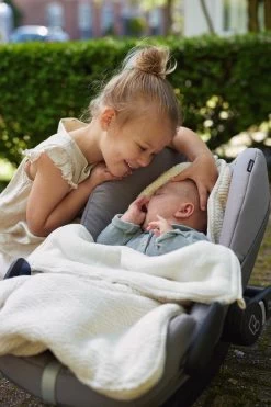 Jollein Voetenzak Voor Autostoel & Kinderwagen - River Knit - Cream White -Babyproducten 800x1200 96