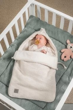 Jollein Voetenzak Voor Autostoel & Kinderwagen - River Knit - Cream White -Babyproducten 800x1200 97
