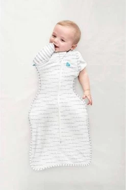 Love To Dream™ Babyslaapzak Swaddle Up™ - Inbakeren Afbouwen - Baby 4-6 Maanden - 6-8.5 Kg - All Season - Wit -Babyproducten 801x1200 135