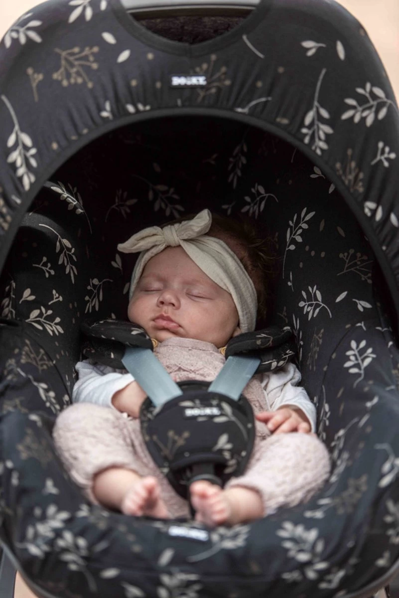 Dooky Seat Cover 0+ Autostoelhoes - Romantic Leaves Beige 8 Dooky Seat Cover 0+ Autostoelhoes - Romantic Leaves Beige - Afbeelding 6