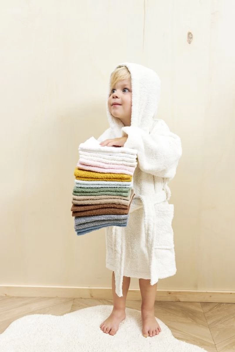 Meyco Badcape Basic Badstof - Forest Green - 75x75cm 5 Meyco Badcape Basic Badstof - Forest Green - 75x75cm - Afbeelding 3