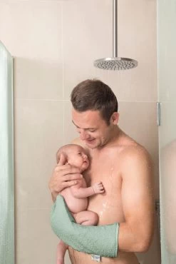 Invented 4 Kids - Douche Washandje - Washandjes - Groen IJsbeer -Babyproducten 801x1200 164
