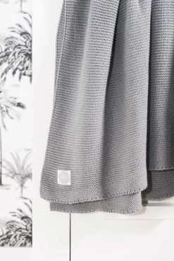 Jollein Baby Deken Wieg 75x100cm Basic Knit - Forest Green 38 Jollein Baby Deken Wieg 75x100cm Basic Knit - Forest Green -Babyproducten 801x1200 94