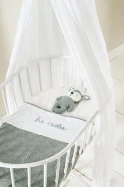Jollein Baby Deken Ledikant 100x150cm Basic Knit - Forest Green -Babyproducten 801x1200 97