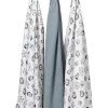 Meyco Animal Swaddle 3-pack - Hydrofiel - Multicolor - 120x120cm -Babyproducten 815x1200 8