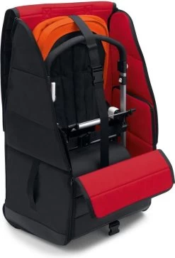 Bugaboo Comfort Transporttas - Zwart / Rood -Babyproducten 817x1200 2